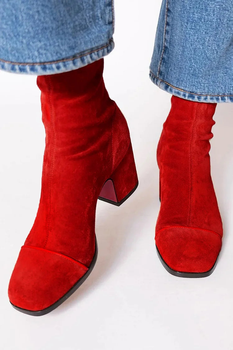 Marie | Chic and Colorful Ankle Boots