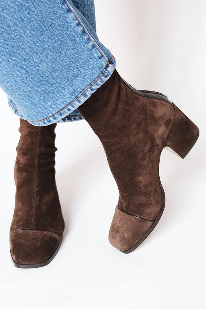 Macy | Chic Suede Ankle Booties