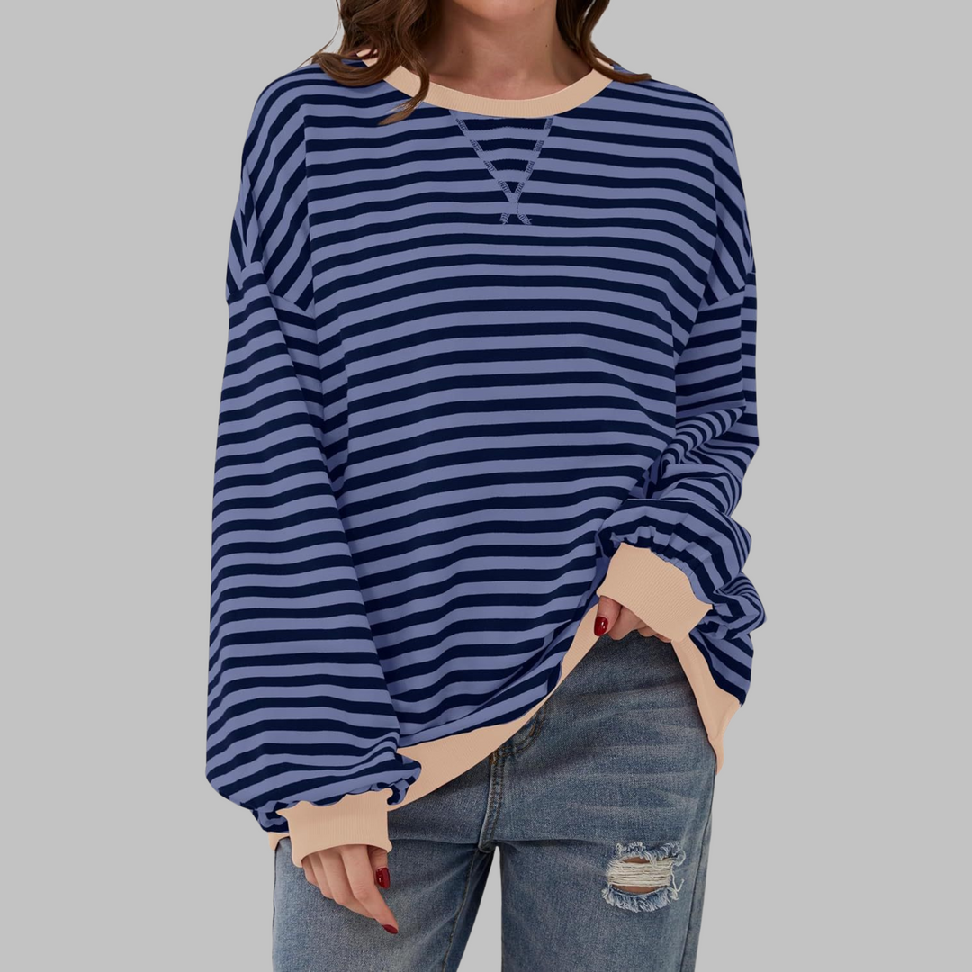 LUKA™ - Casual Long Sleeve Striped Shirt