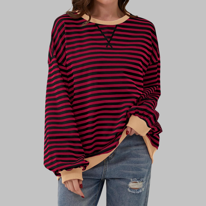 LUKA™ - Casual Long Sleeve Striped Shirt