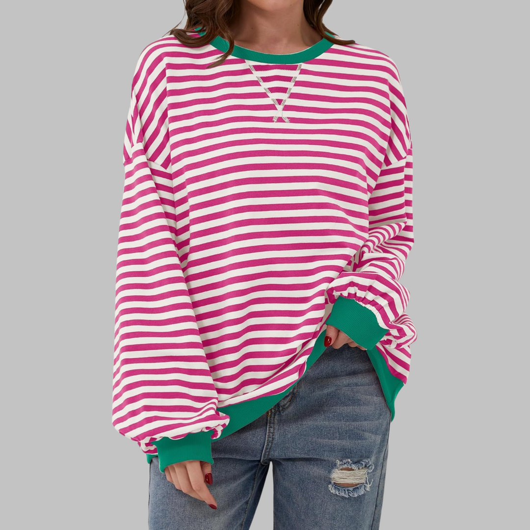 LUKA™ - Casual Long Sleeve Striped Shirt
