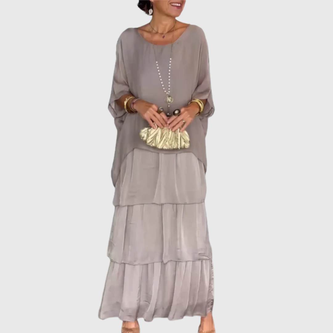 Larina | Elegant Flowing Maxi Dress