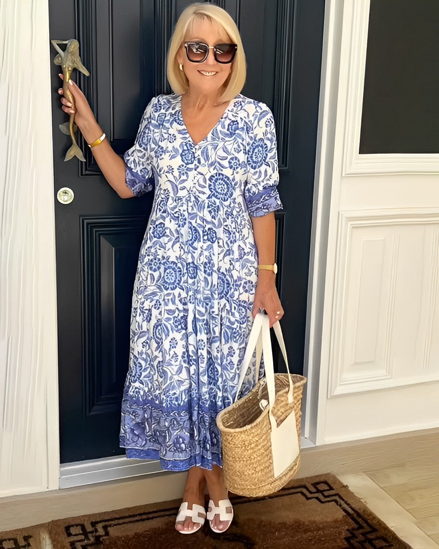 Madison – Lightweight Flowing Dress with Flattering Effect