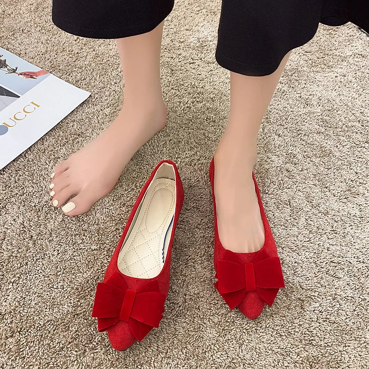 Eloria | Bow Block Heel Pumps