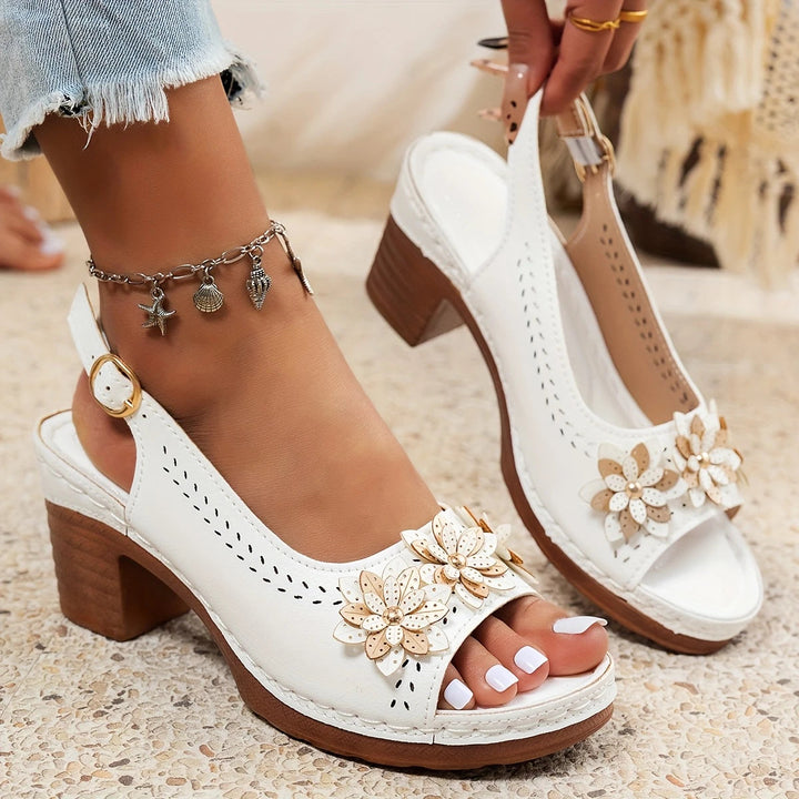 Stylish Stiletto Heel Sandals