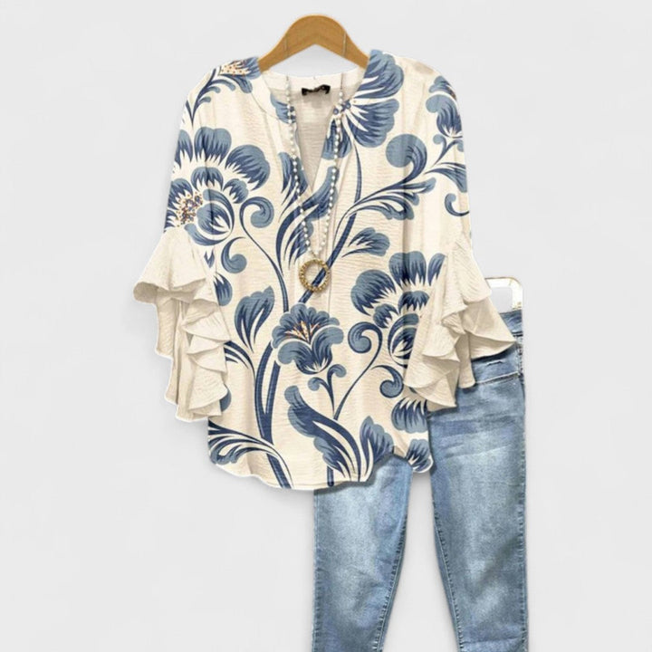 Cordelia | Women’s Printed Blouse
