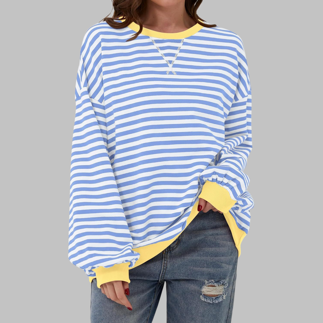 LUKA™ - Casual Long Sleeve Striped Shirt