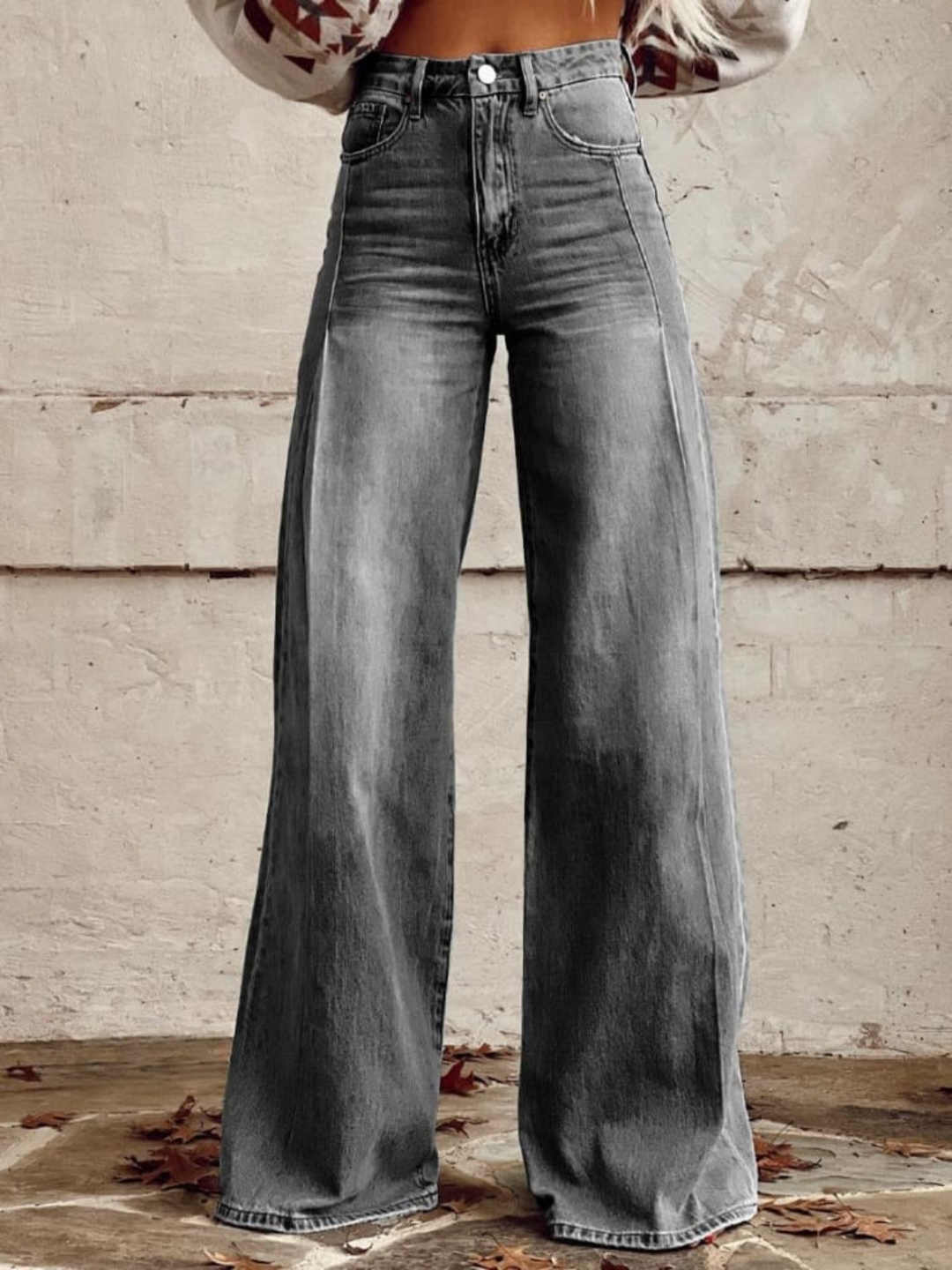 Lucia - Elegant Wide Trousers