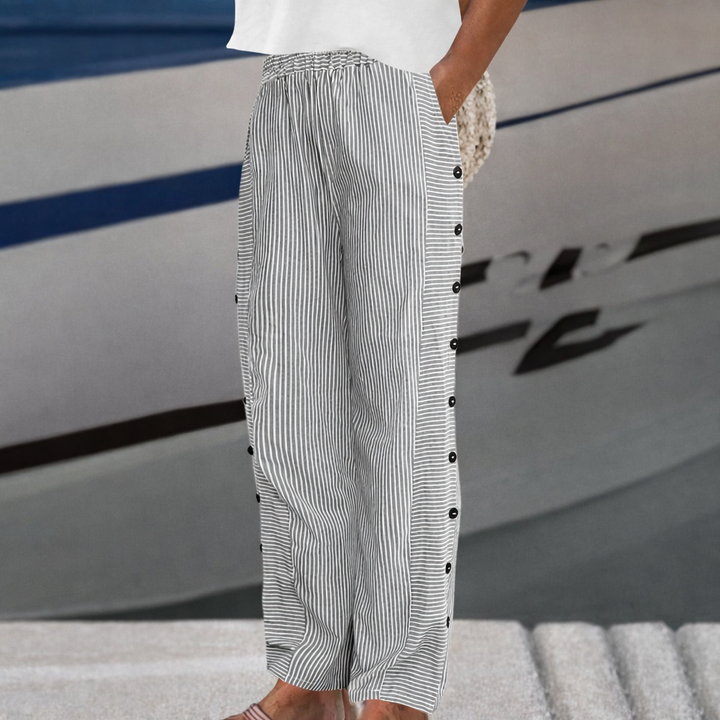REA™ | Comfortable Striped Casual Trousers