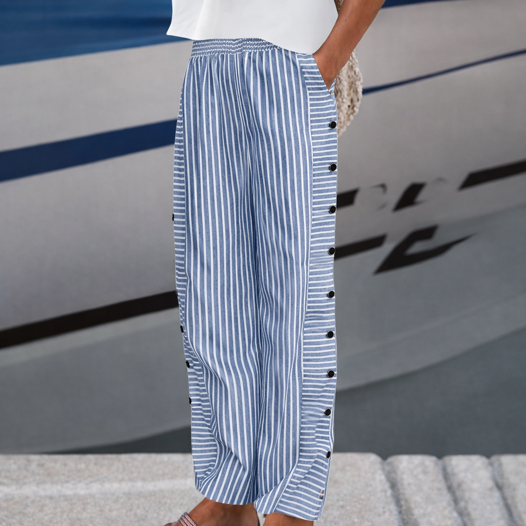 REA™ | Comfortable Striped Casual Trousers