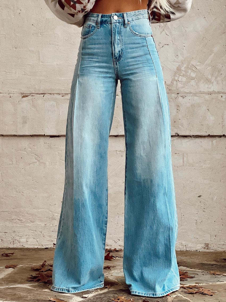 Emma - Chic Vintage Zigzag Trousers