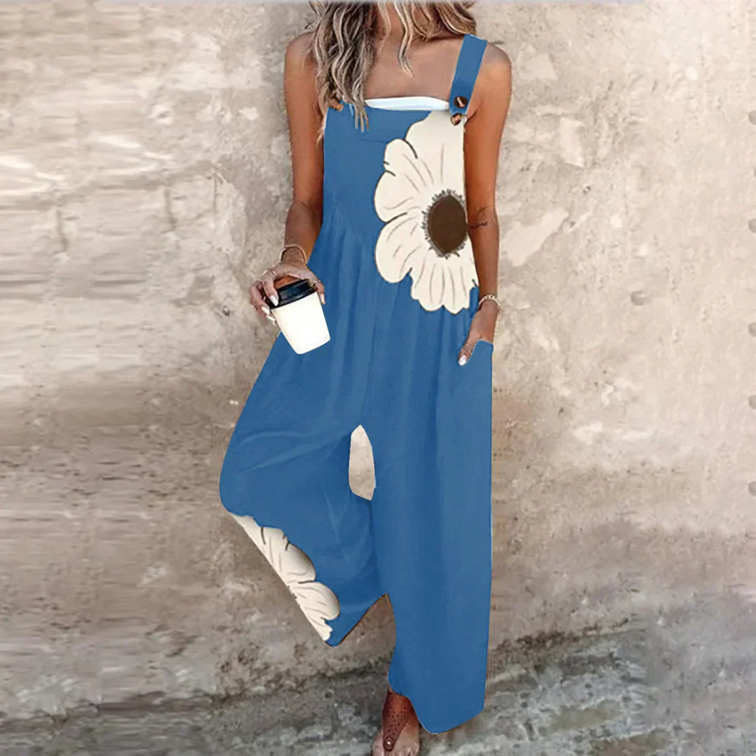 Susan | Comfortable Flower Overalls