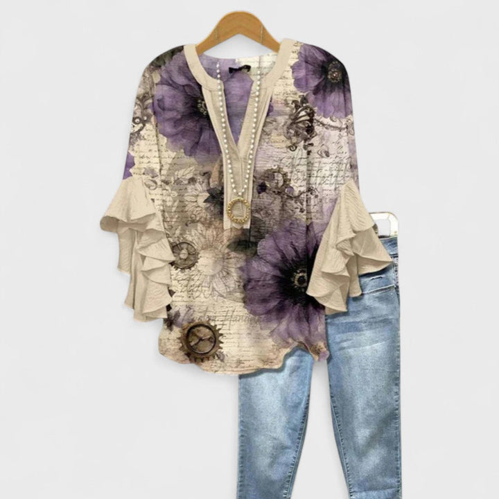 Cordelia | Women’s Printed Blouse