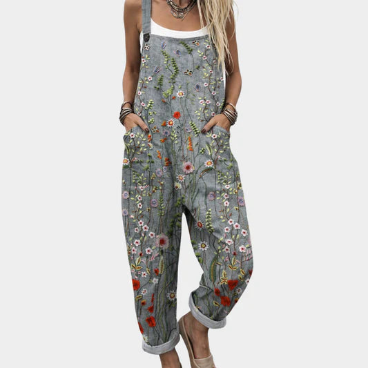 Abigail | Printed Wide-Leg Jumpsuit