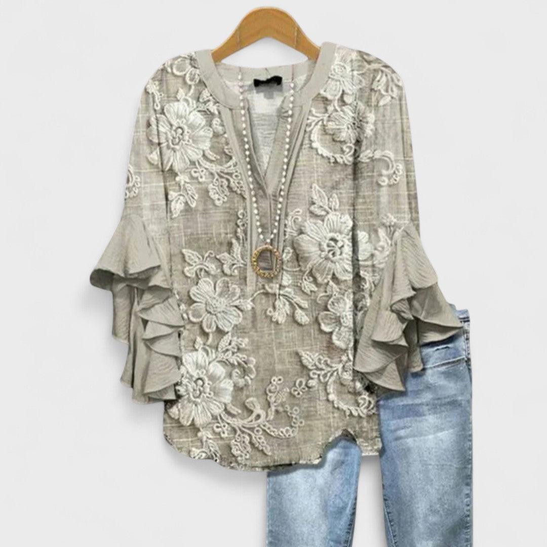 Cordelia | Women’s Printed Blouse
