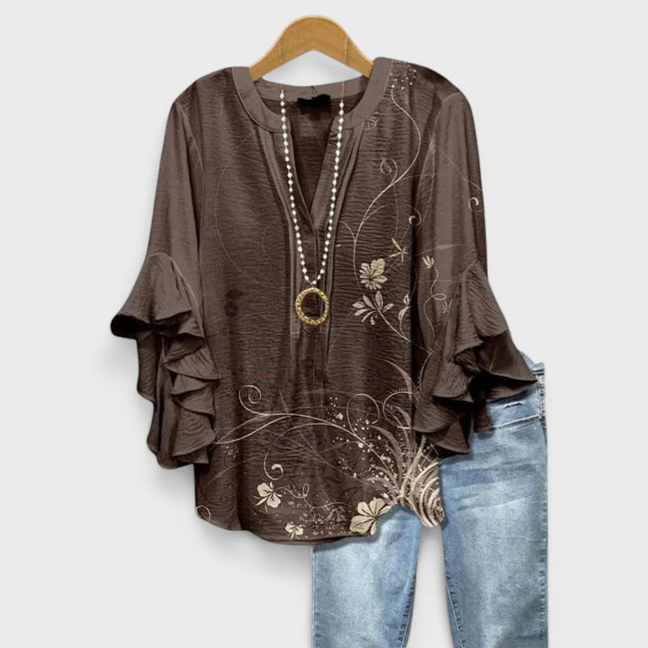 Cordelia | Women’s Printed Blouse