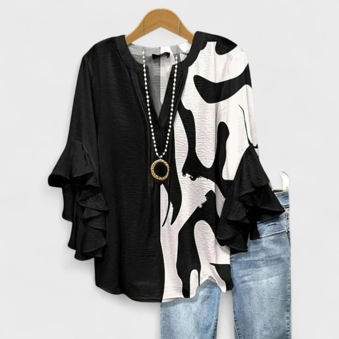Cordelia | Women’s Printed Blouse
