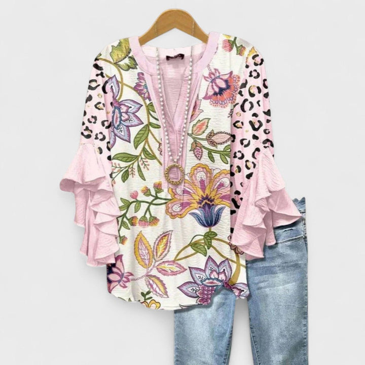 Cordelia | Women’s Printed Blouse