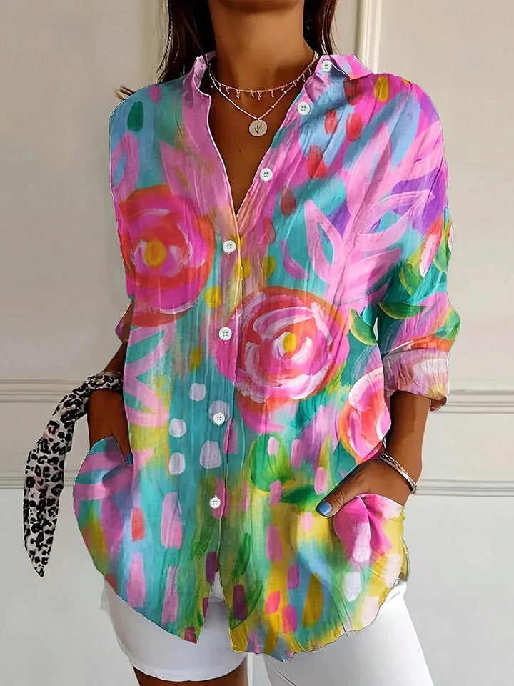 Emily | Elegant Long Sleeve Shirt