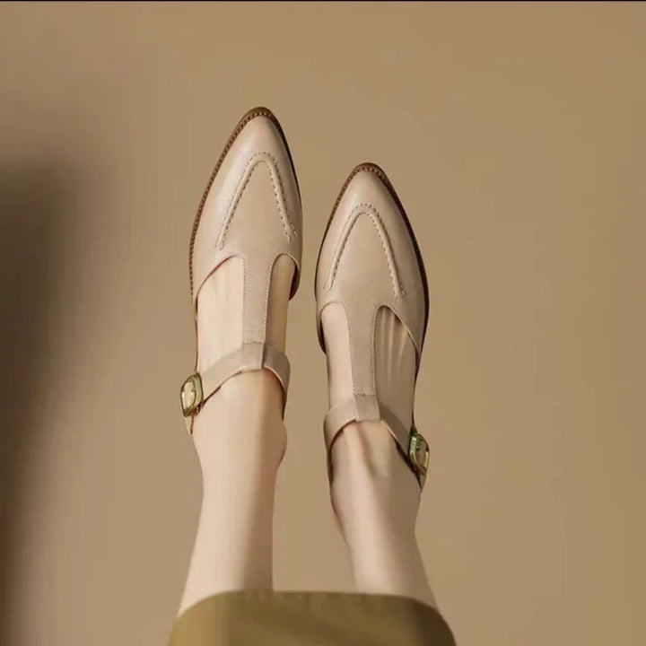 Aurenza Buckle-Detail Shoes