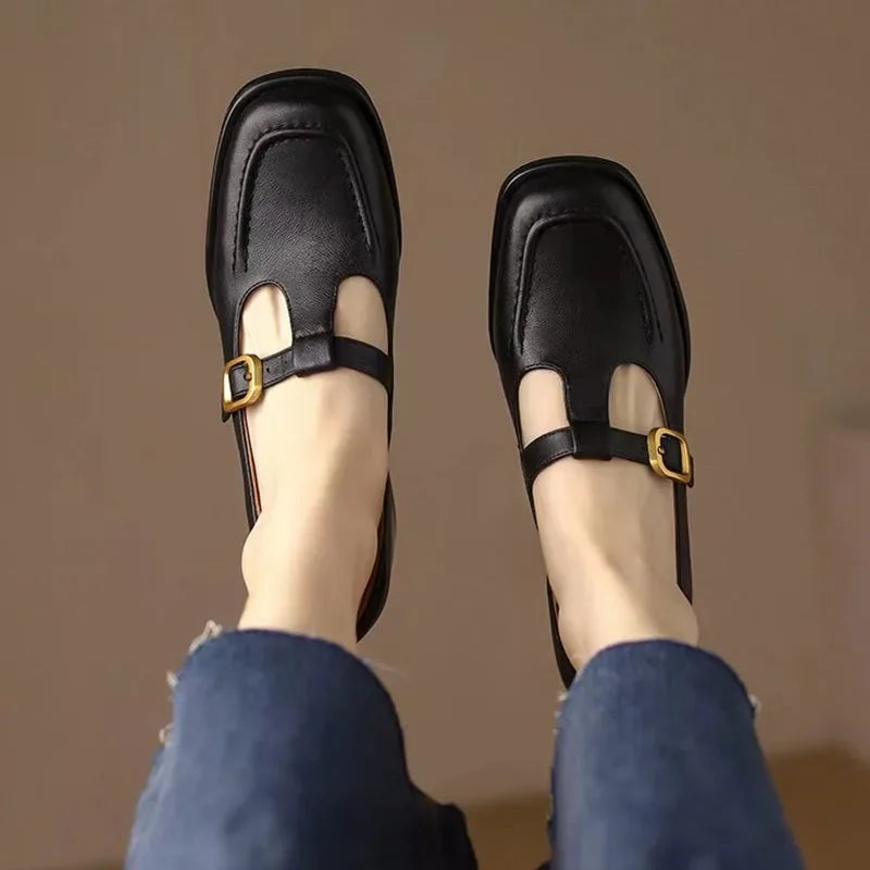 Ysolenne T-Strap Sandals