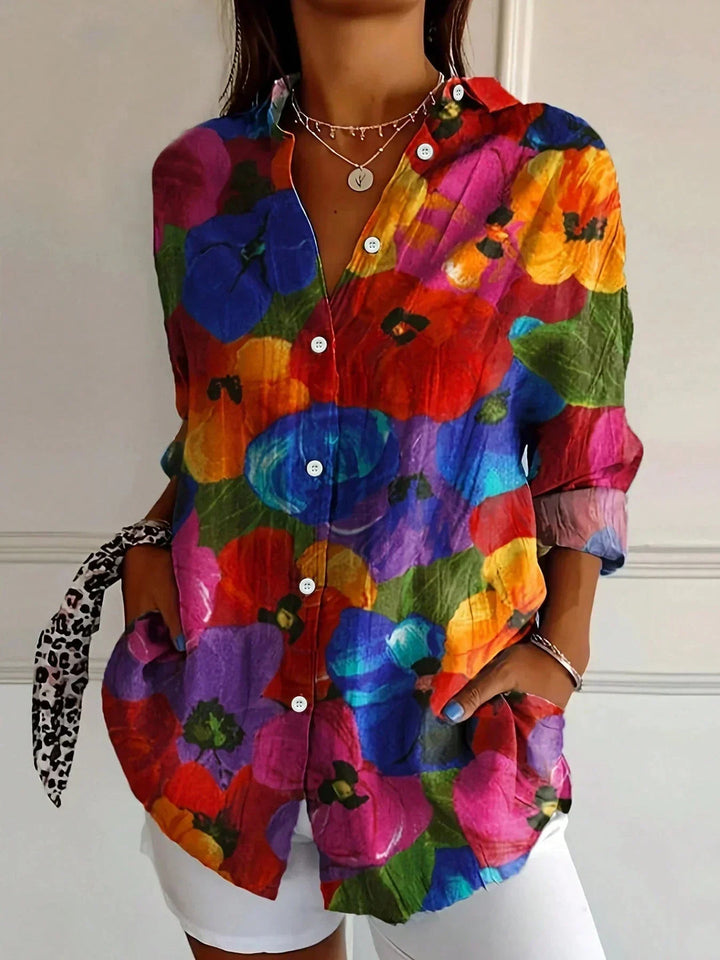 Emily | Elegant Long Sleeve Shirt