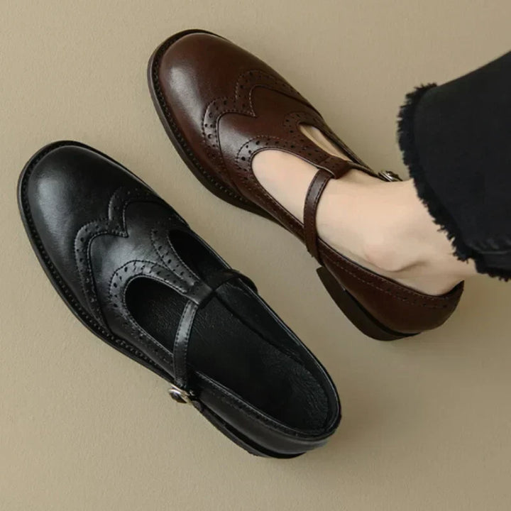 Hazel | Stylish T-Strap Mary Jane Footwear