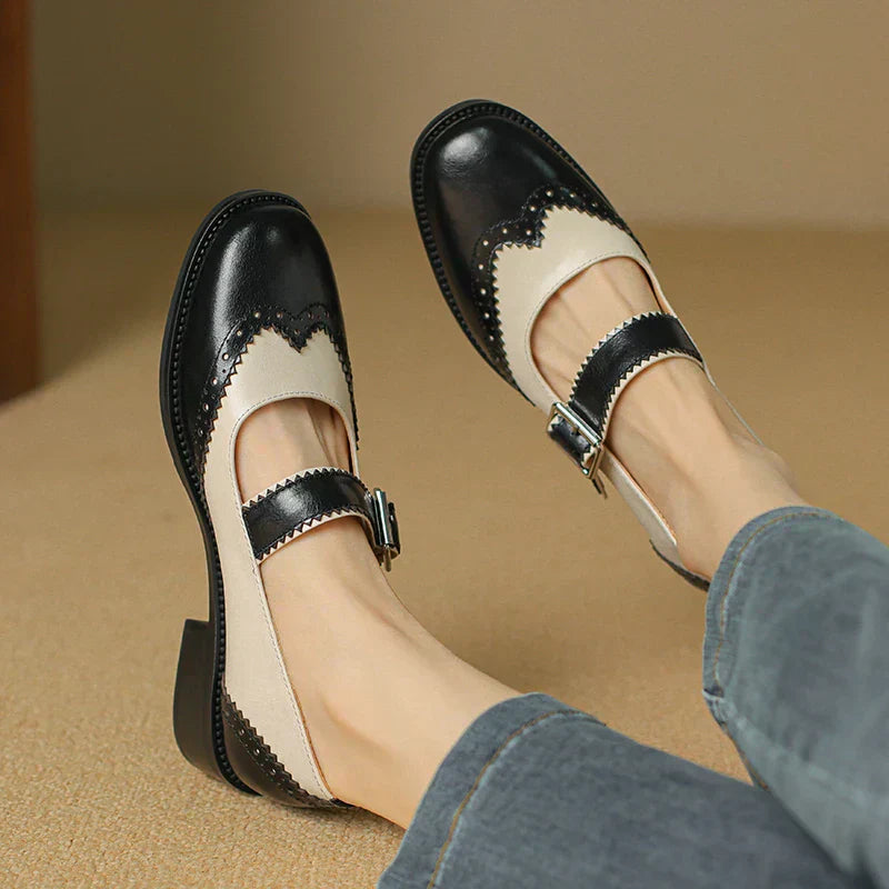 Miana | Classic Leather Mary Jane Footwear