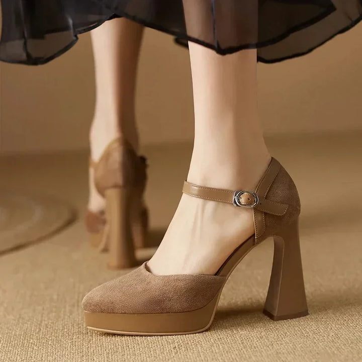 Retro Style Ladies Elegant Pumps