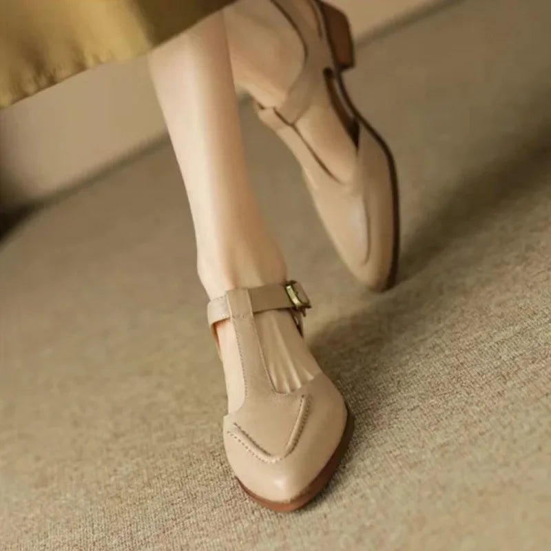 Aurenza Buckle-Detail Shoes