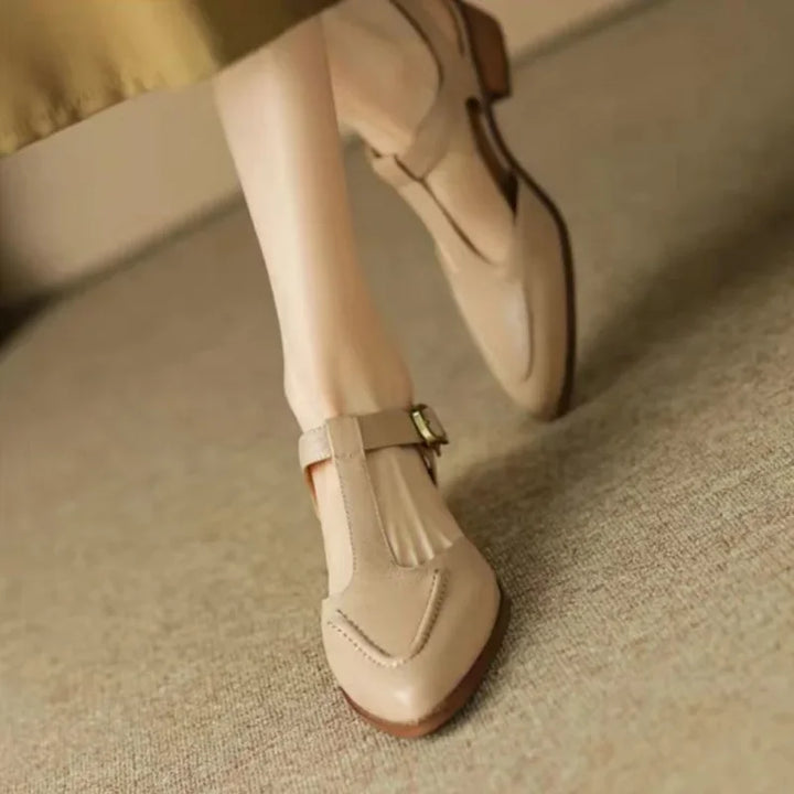 Aurenza Buckle-Detail Shoes