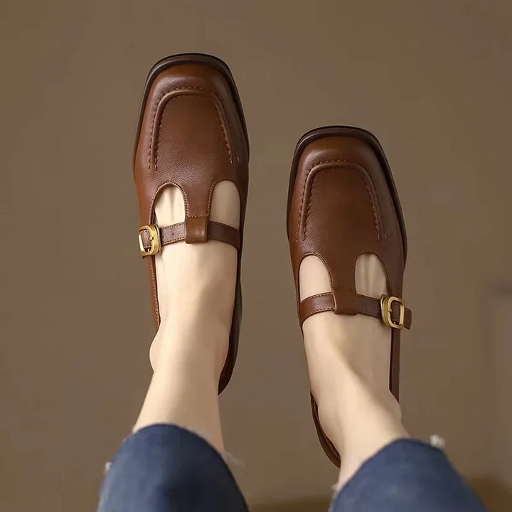 Ysolenne T-Strap Sandals