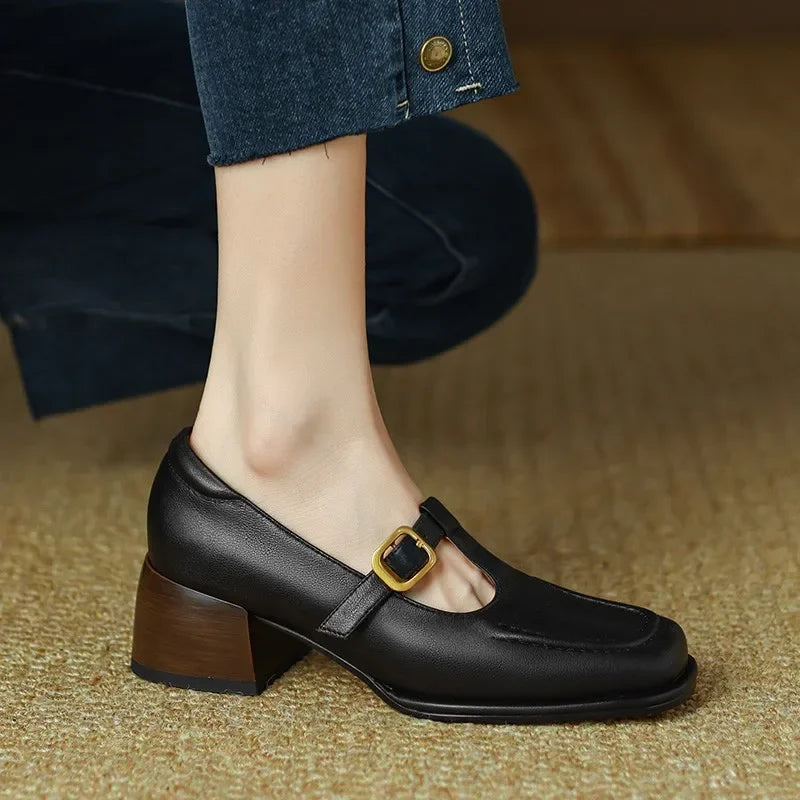Ysolenne T-Strap Sandals