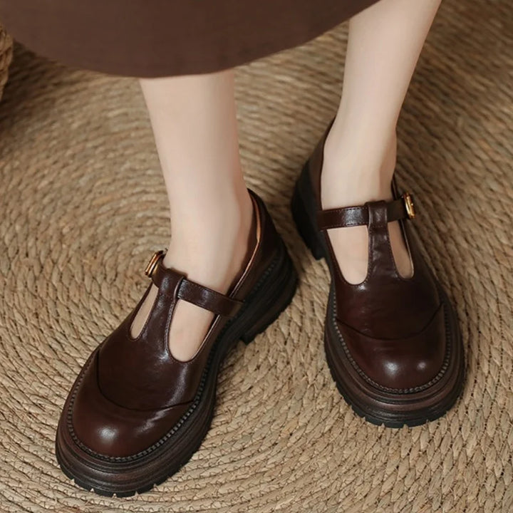 Farisse T-Strap Shoes