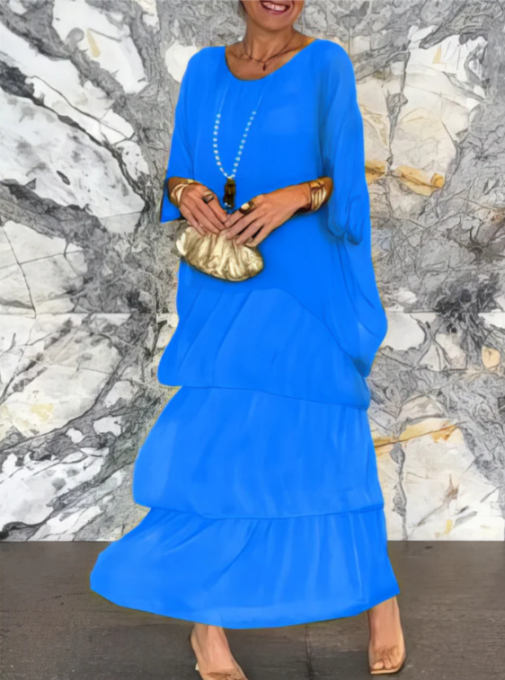 Larina | Elegant Flowing Maxi Dress