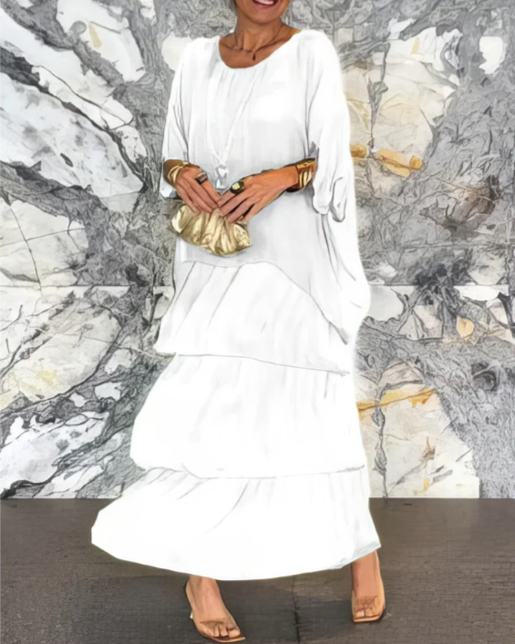 Larina | Elegant Flowing Maxi Dress
