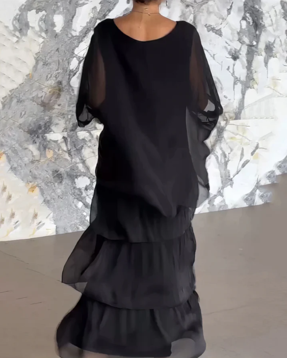Larina | Elegant Flowing Maxi Dress
