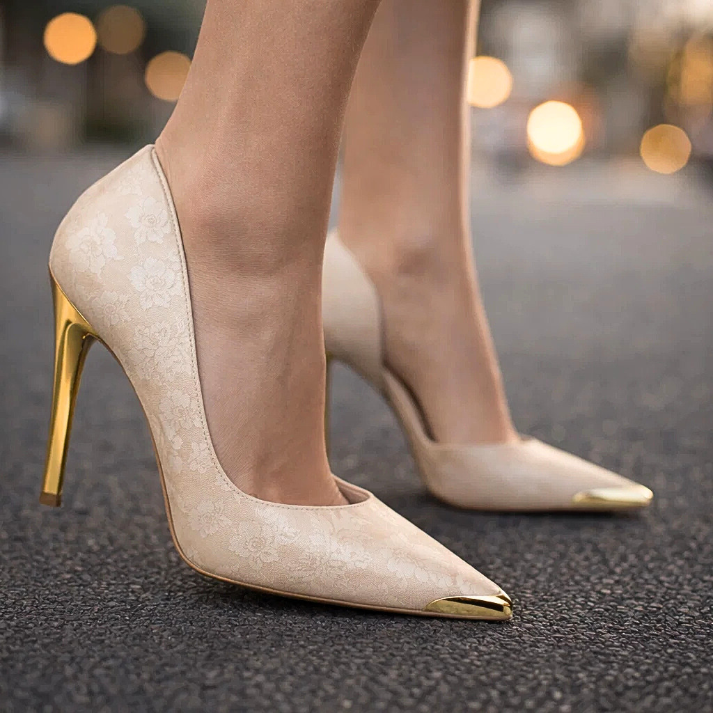Florentina | Vintage Comfortable Heels