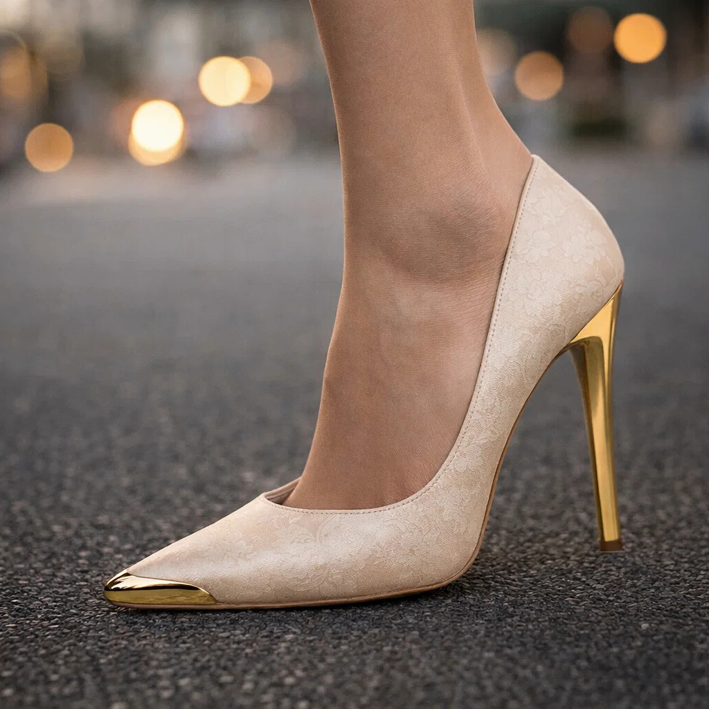 Florentina | Vintage Comfortable Heels