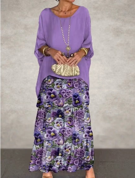 Larina | Elegant Flowing Maxi Dress