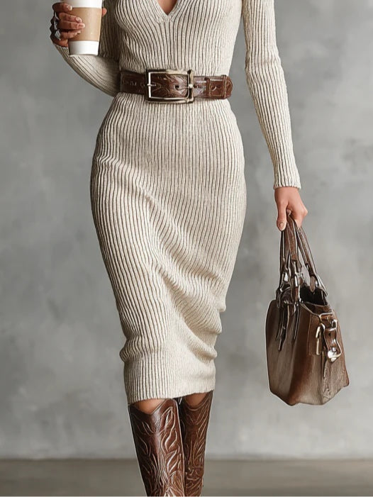 Valériea - Elegant Tailored Dress