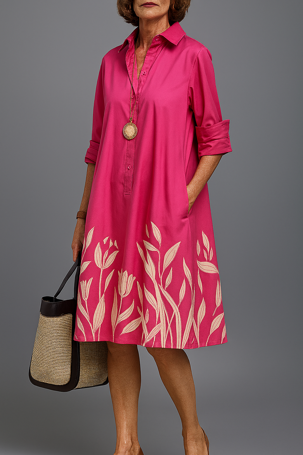 Grace™ | Cozy Midi Dress