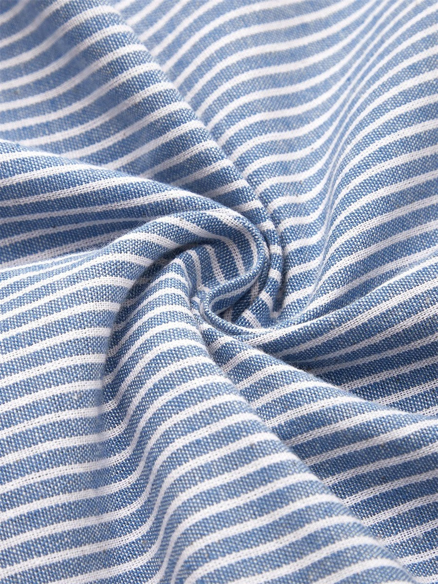 Brienne Striped Midi Dress – Ultimate Comfort for Everyday Confidence