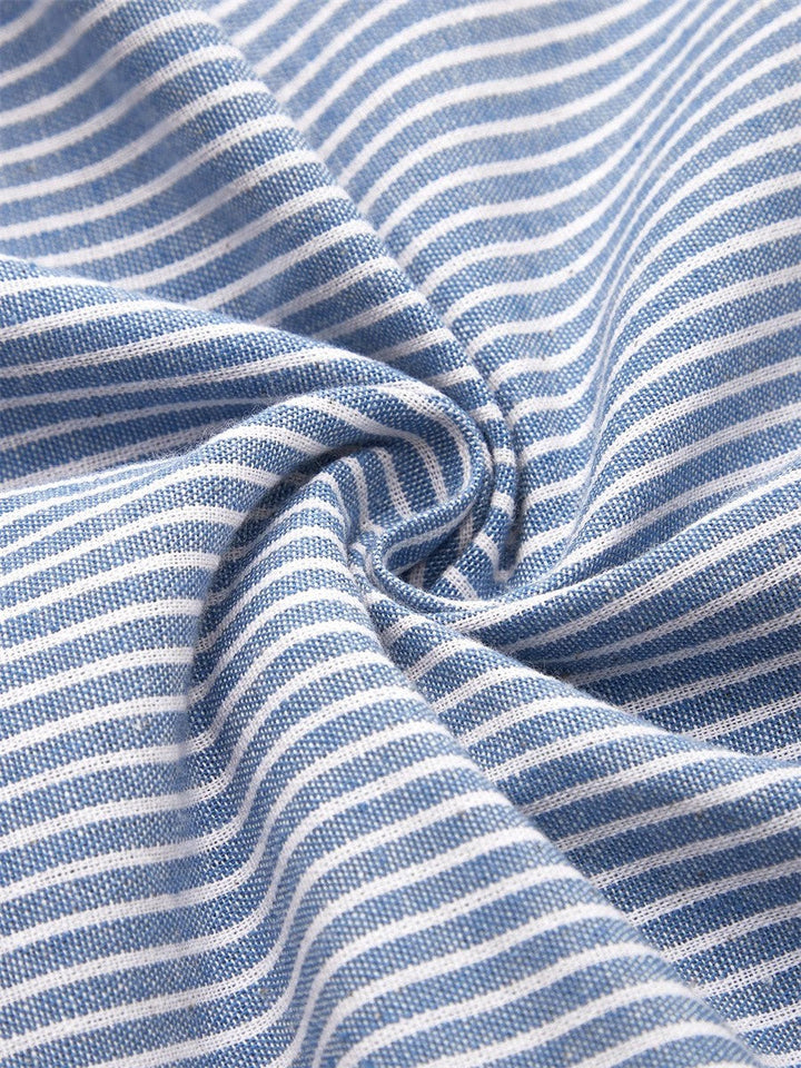Brienne Striped Midi Dress – Ultimate Comfort for Everyday Confidence