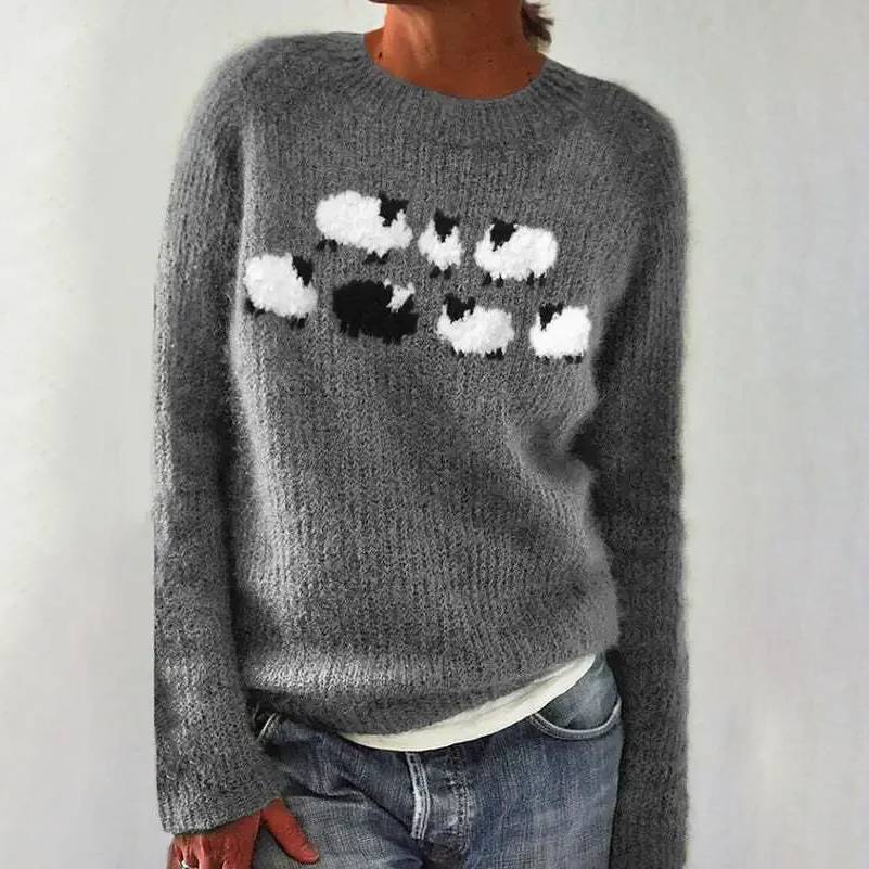 July | Cozy Mignon Sheep Wool Sweater