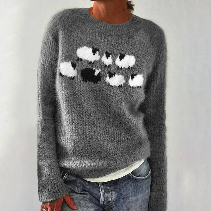 July | Cozy Mignon Sheep Wool Sweater