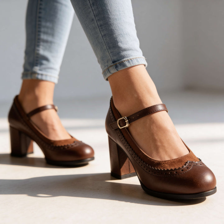 Abigail | Brogue Heels