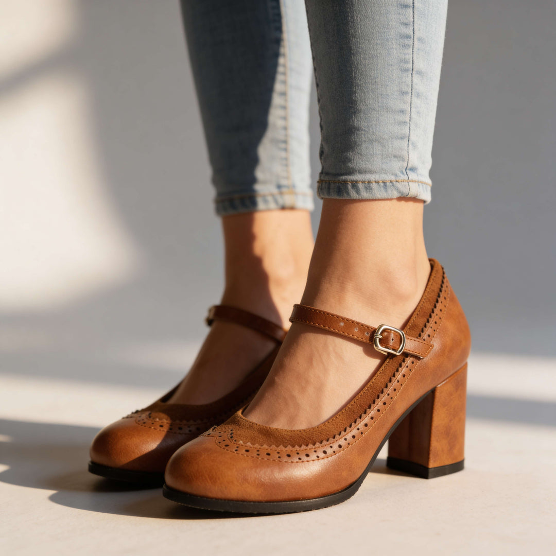 Abigail | Brogue Heels